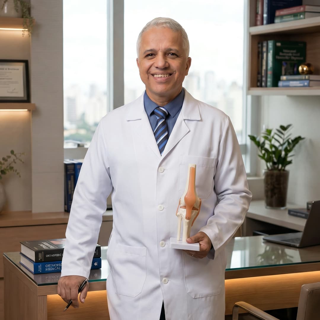 Dr. Reginaldo Fonseca, ortopedista especialista em dor crônica no joelho